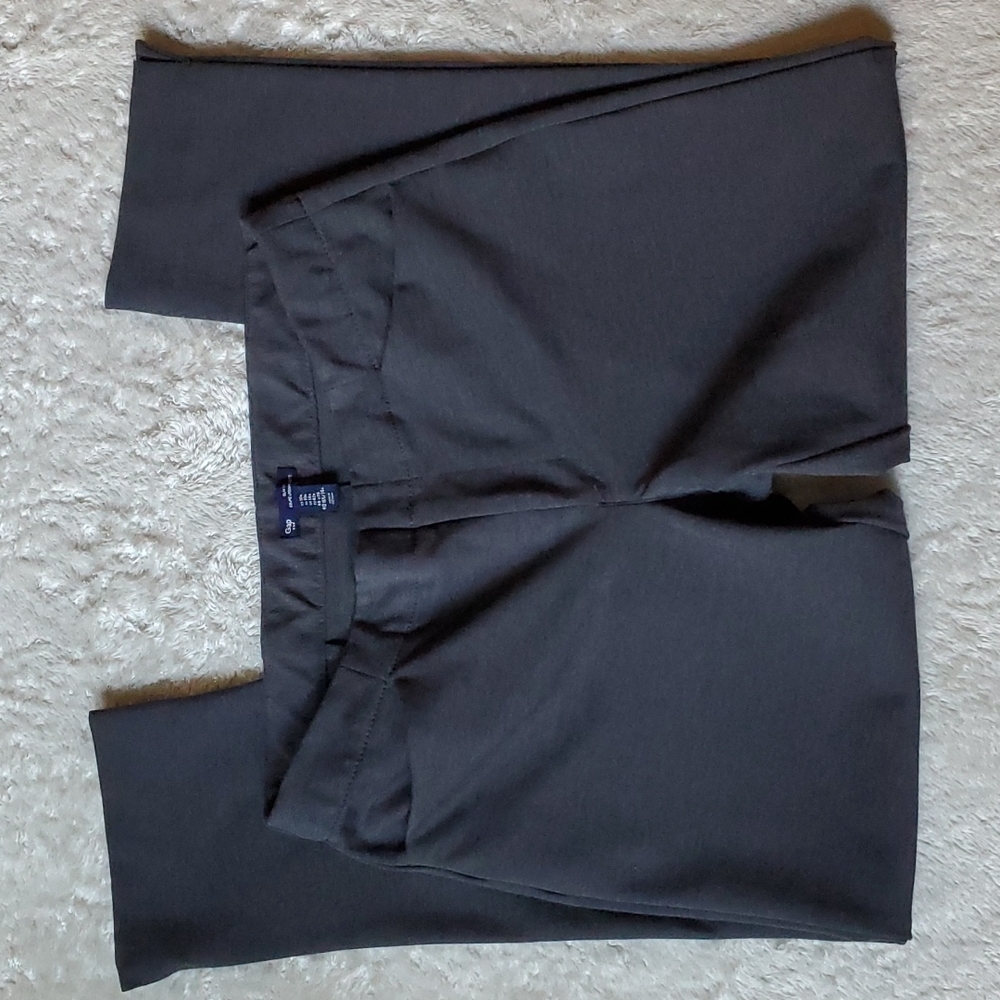 GAP Slim City Gray Ankle Dress Pants 10R